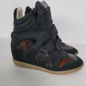 Isabel Marant Pony Over Basket Benett Fauve New